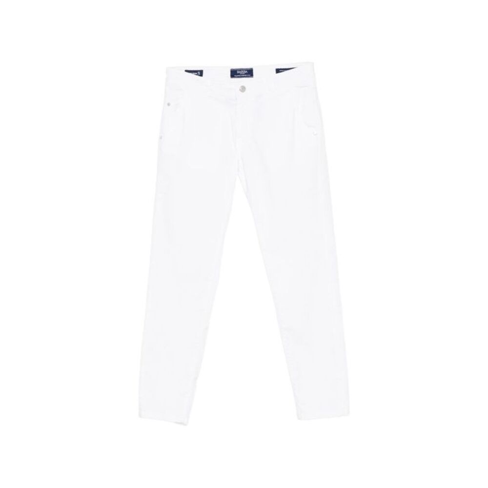Barba Men Denim Cotton Trousers